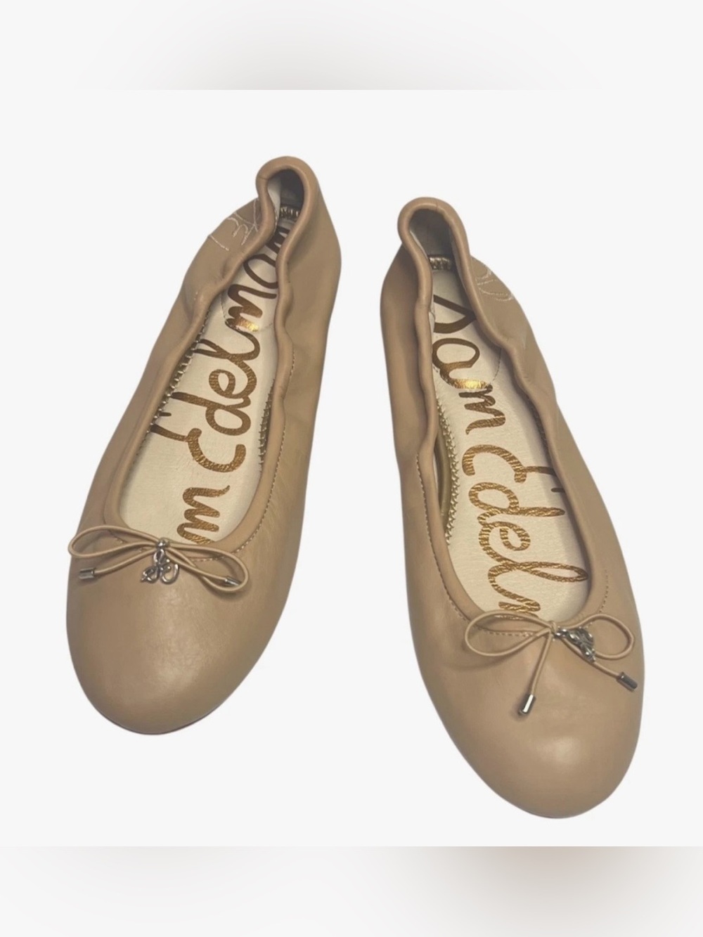 Sam Edelman Felicia Leather Ballet Flats with Bow Detail; NWOB, US 9/EU 39 - Picture 2 of 7